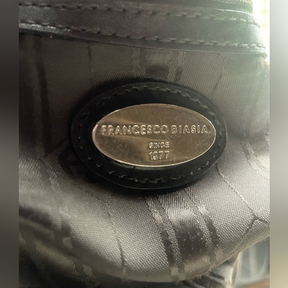 Francesco Biasia Black Leather Designer
Bag. Hobo Bag, Tote - Picture 11 of 16